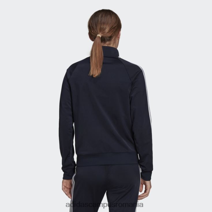 adidas campus romania ink primegreen essentials warm-up jachetă de sport subțire cu 3 dungi adidas femei cerneală J266N222449