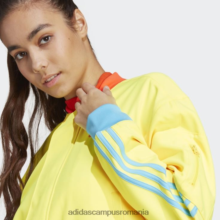 adidas campus romania jachetă bomber kidcore galbenă femei galben J266N222544
