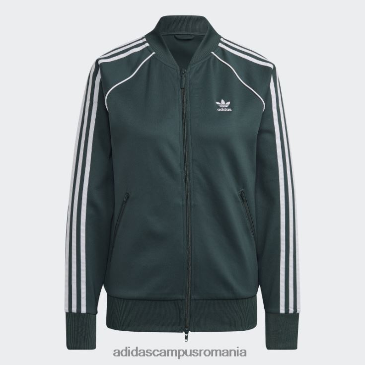 adidas campus romania jachetă de sport primeblue sst verde mineral femei verde mineral J266N222559