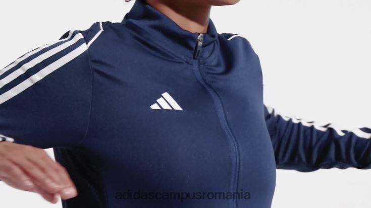 adidas campus romania jachetă elegantă de antrenament Tiro 23 League, albastru bleumarin femei albastru marin J266N222487