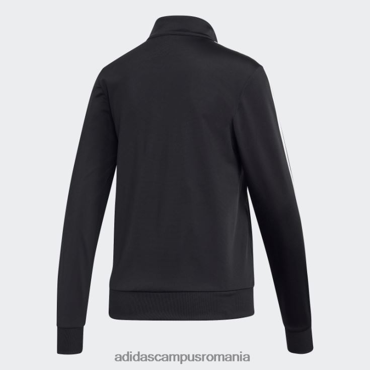 adidas campus romania jachetă neagră din tricot essentials femei alb negru J266N222456