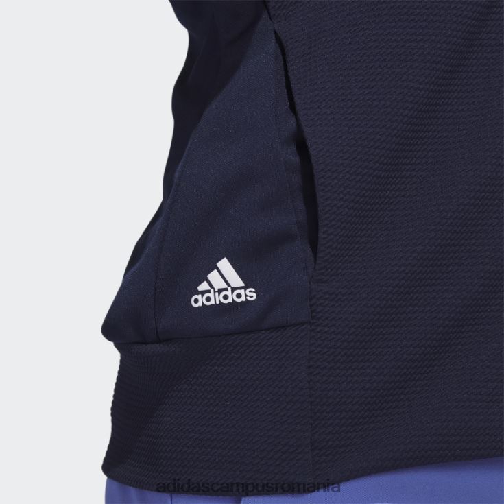 adidas campus romania jachetă texturată cu fermoar complet bleumarin adidas femei marina J266N224096