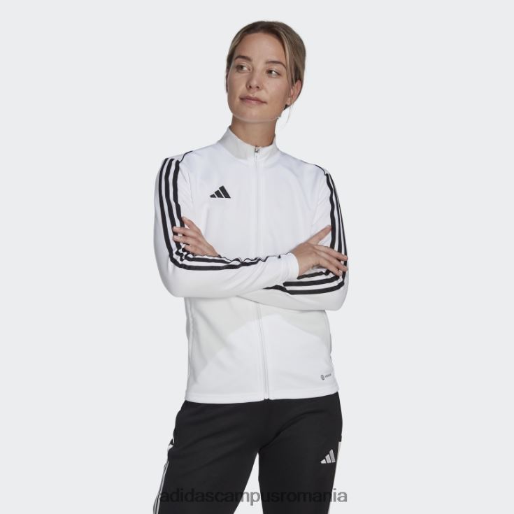 adidas campus romania jacheta de antrenament tiro 23 league alb femei alb J266N222651