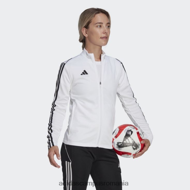 adidas campus romania jacheta de antrenament tiro 23 league alb femei alb J266N222651