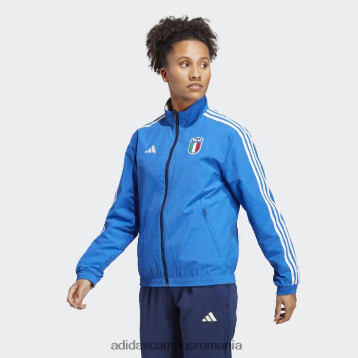 adidas campus romania jacheta italia imn albastru adidas femei albastru J266N224102