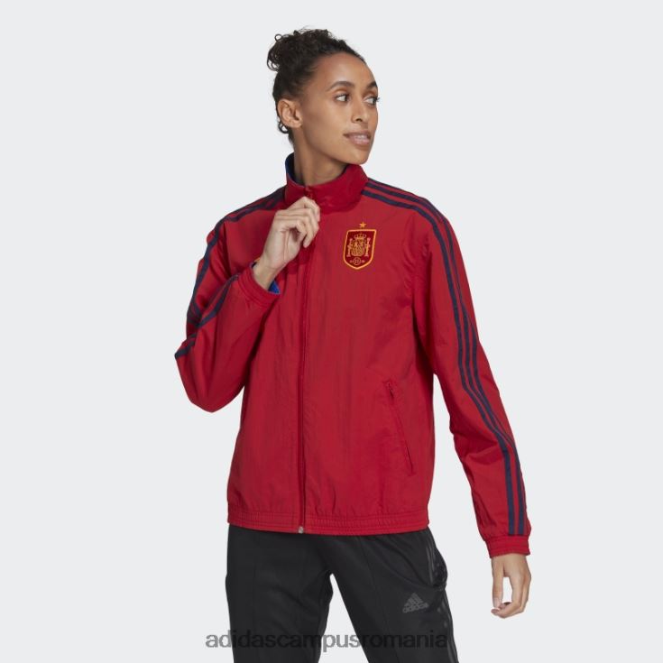 adidas campus romania jacheta spain anthem rosie adidas femei roșu/albastru marin J266N224084