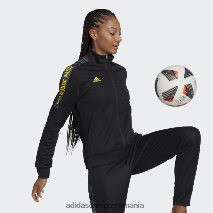 adidas campus romania jacheta tiro rfto neagra femei negru J266N222496
