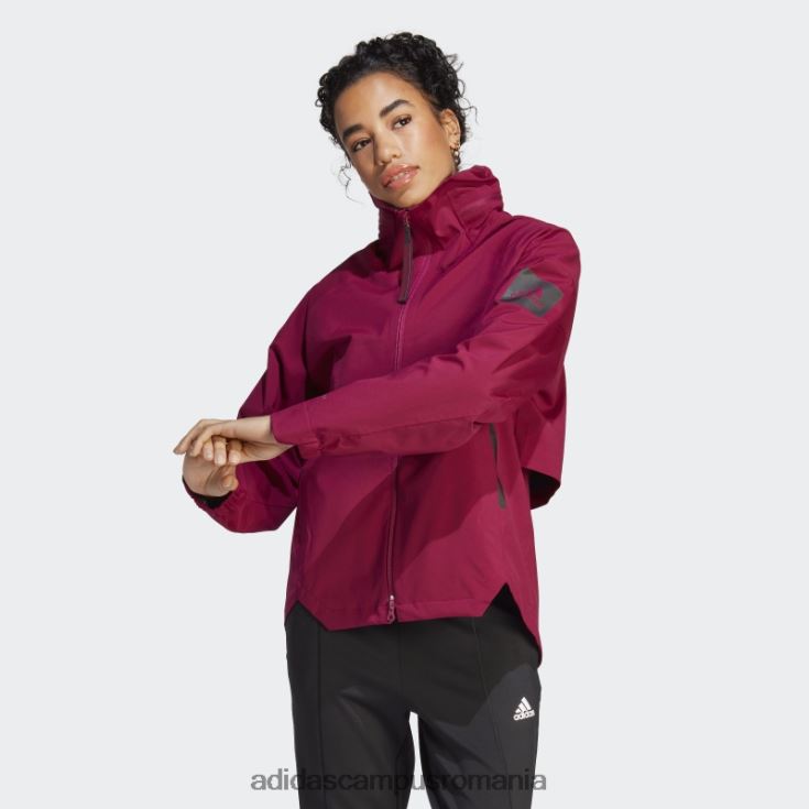 adidas campus romania myshelter rain.rdy jachetă berry femei boabe J266N224068