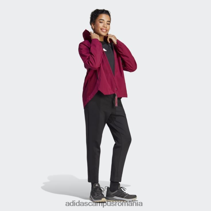 adidas campus romania myshelter rain.rdy jachetă berry femei boabe J266N224068