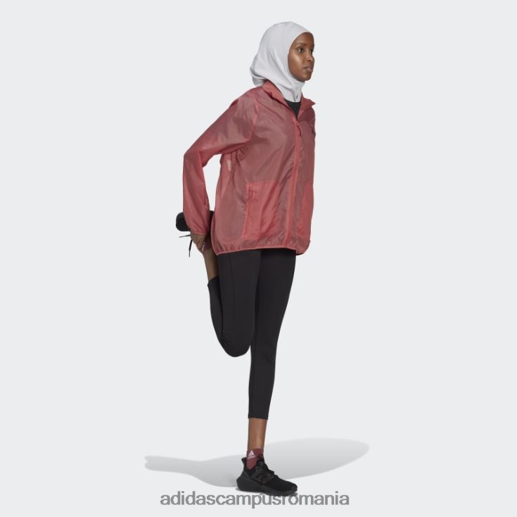 adidas campus romania rulează pictograme care rulează roșu împotriva vântului femei roșu J266N224092