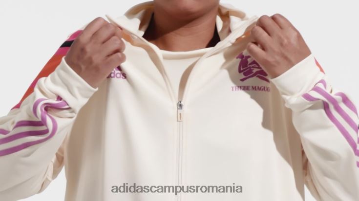 adidas campus romania thebe magugu tiro jacket (plus size) ecru tint femei nuanță ecru J266N222742