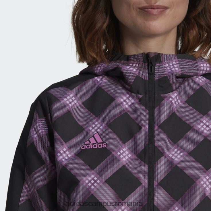adidas campus romania tiro winterized windbreaker lila femei negru/liliac J266N224082