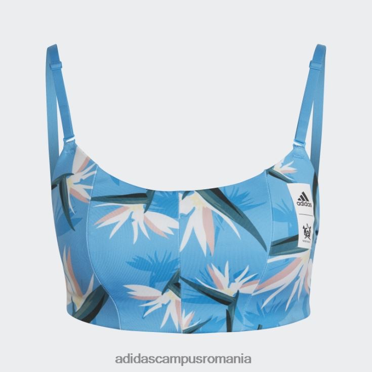 adidas campus romania blue thebe magugu studio light-support sutien femei albastru J266N223711