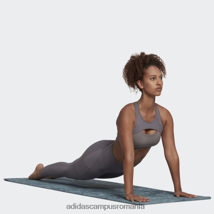 adidas campus romania coreflow studio sutien de vânt yoga cu suport mediu trace gri adidas femei urmă gri J266N223760