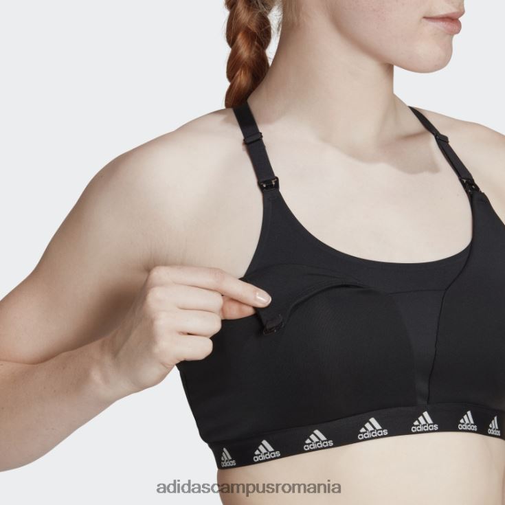 adidas campus romania creste pozitivitatea de zi cu zi suport luminos sutien de alaptare negru femei negru J266N223810