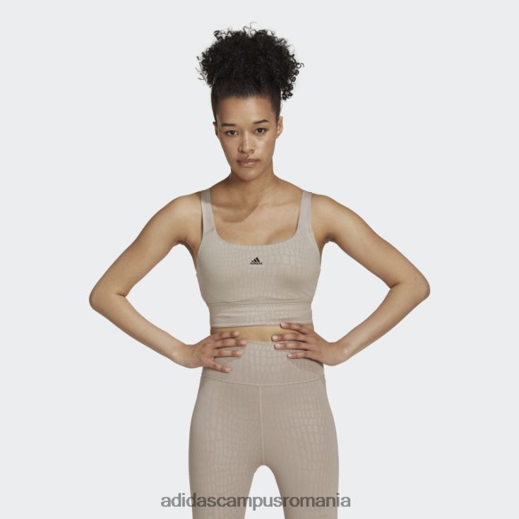 adidas campus romania powerimpact training sutien mediu cu paragate bej adidas femei bej J266N223712