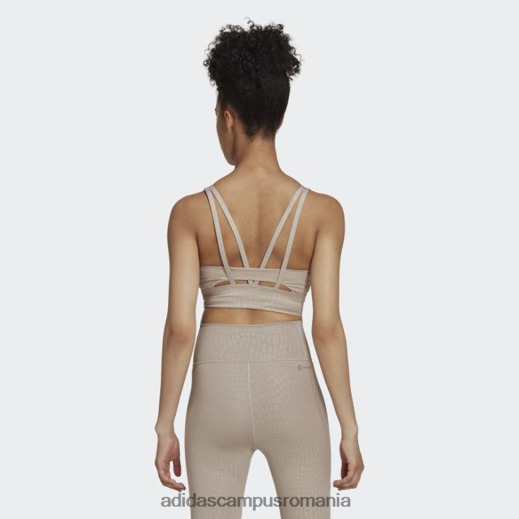 adidas campus romania powerimpact training sutien mediu cu paragate bej adidas femei bej J266N223712