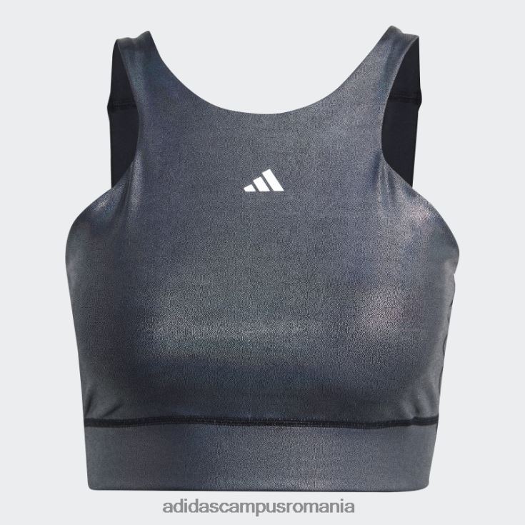 adidas campus romania powerimpact training sutien mediu cu paragate carbon femei negru/carbon J266N223702