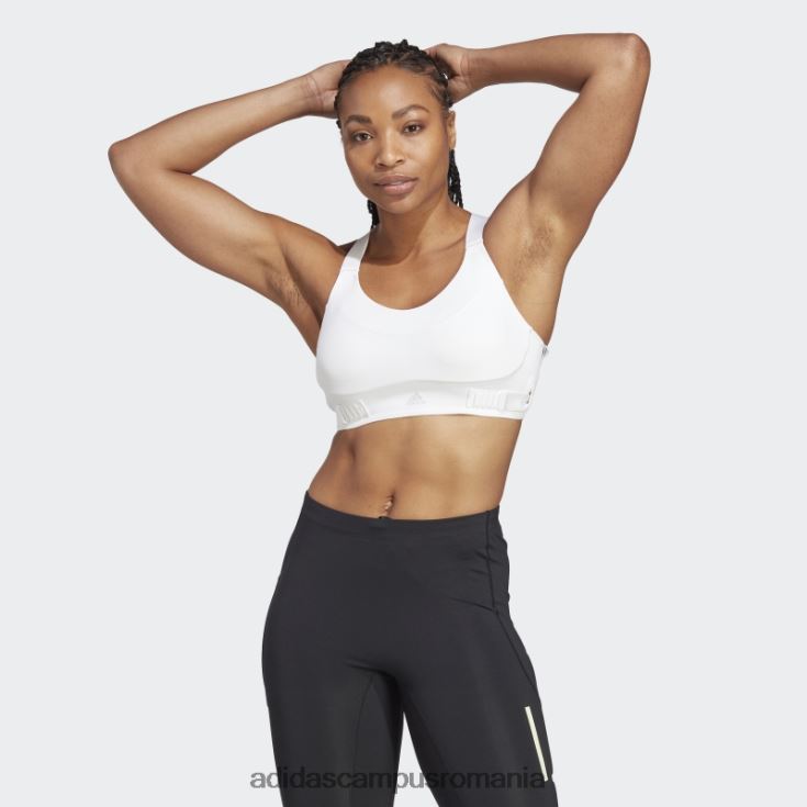 adidas campus romania sutien alb cu susținere înaltă fastimpact luxe run femei alb J266N223699