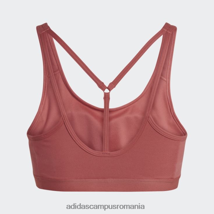 adidas campus romania sutien cu suport mediu coreessentials roșu femei roșu J266N223726