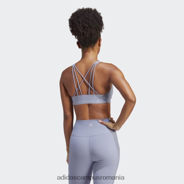 adidas campus romania sutien cu suport mediu coreflow violet argintiu adidas femei violet argintiu/zori argintii J266N223721