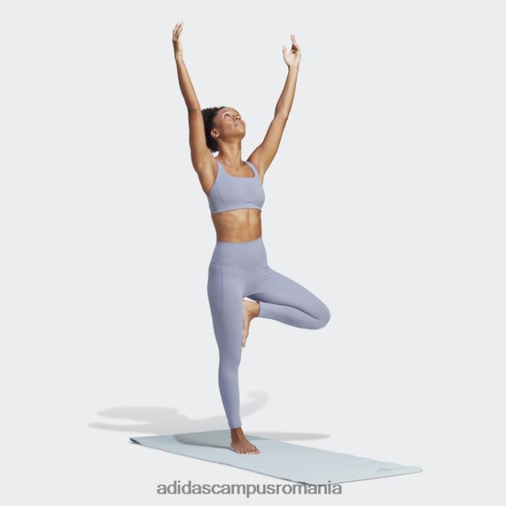 adidas campus romania sutien cu suport mediu coreflow violet argintiu adidas femei violet argintiu/zori argintii J266N223721