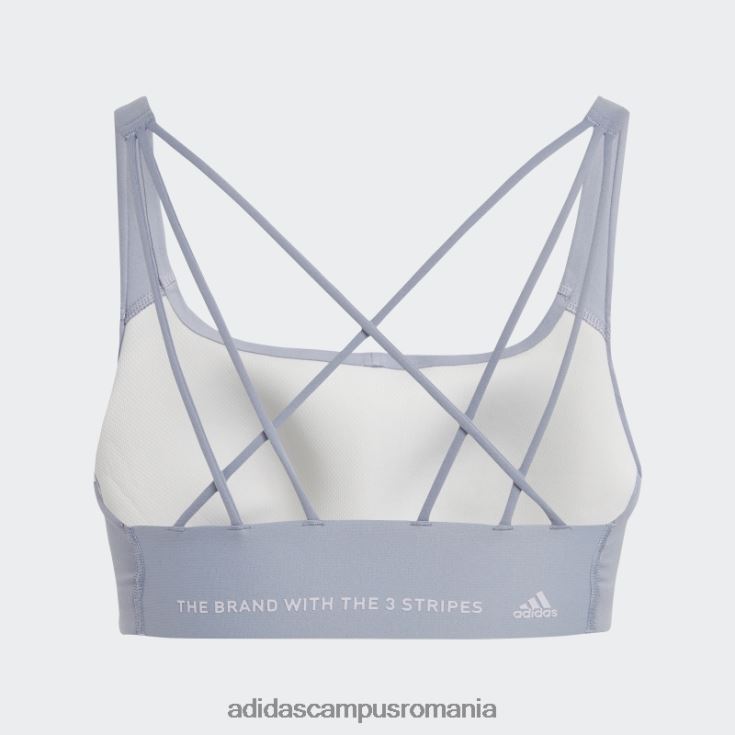 adidas campus romania sutien cu suport mediu coreflow violet argintiu adidas femei violet argintiu/zori argintii J266N223721