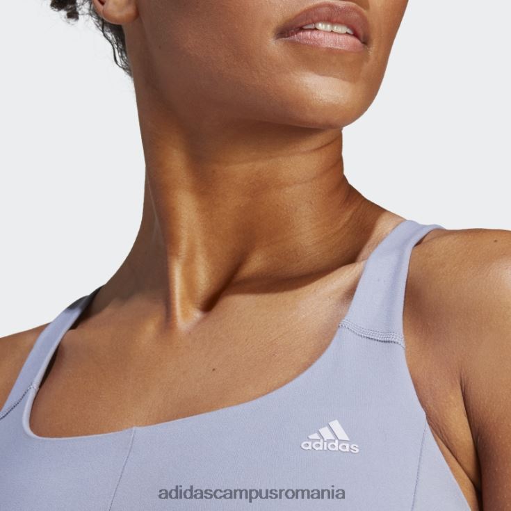 adidas campus romania sutien cu suport mediu coreflow violet argintiu adidas femei violet argintiu/zori argintii J266N223721