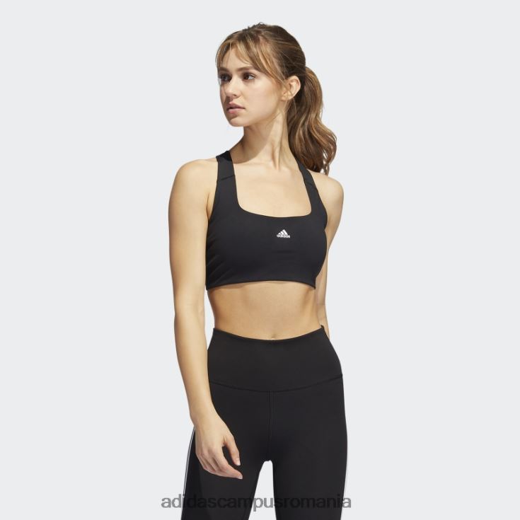 adidas campus romania sutien cu suport mediu de antrenament powerimpact negru adidas femei alb negru J266N223742