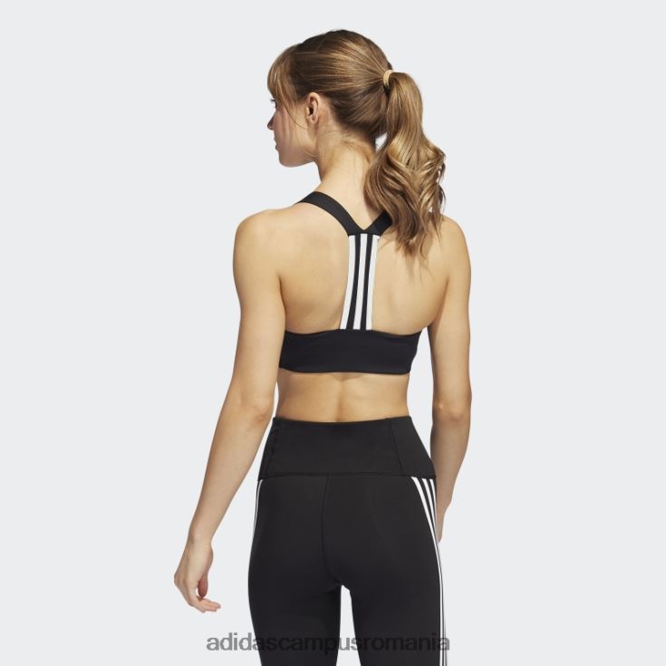 adidas campus romania sutien cu suport mediu de antrenament powerimpact negru adidas femei alb negru J266N223742
