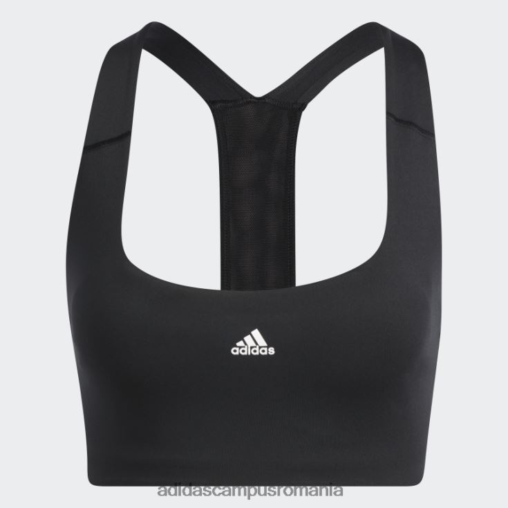 adidas campus romania sutien cu suport mediu de antrenament powerimpact negru adidas femei alb negru J266N223742