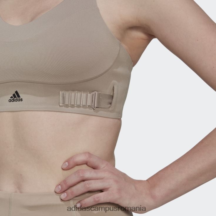 adidas campus romania sutien cu susținere înaltă fastimpact luxe run bej femei bej J266N223701
