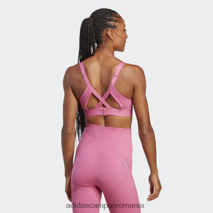 adidas campus romania sutien de înaltă susținere pentru antrenament cu impact fucsia tlrd femei fucsie J266N223759