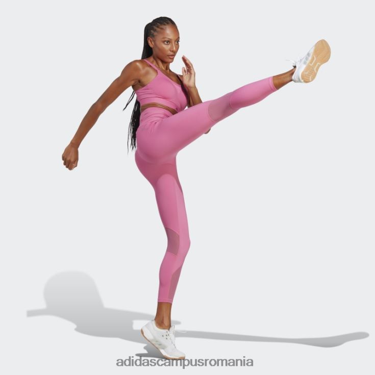adidas campus romania sutien de înaltă susținere pentru antrenament cu impact fucsia tlrd femei fucsie J266N223759