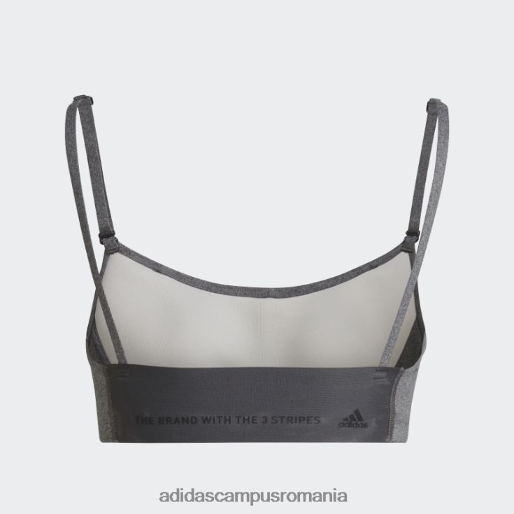 adidas campus romania sutien de susținere a luminii pentru yoga studio gri închis femei erica gri închis J266N223741