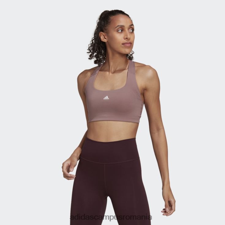 adidas campus romania sutien de susținere medie violet powerimpact training femei violet/alb J266N223764