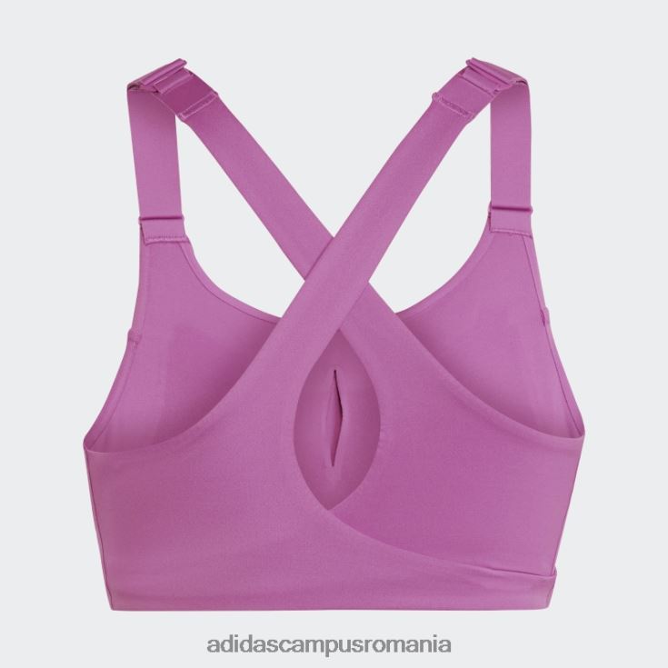 adidas campus romania sutien de sustinere inalta fastimpact luxe run lila adidas femei liliac/negru J266N223700