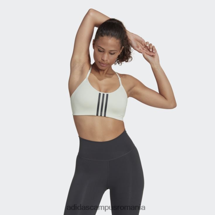 adidas campus romania sutien de sustinere usoara de antrenament aeroimpact verde femei verde/carbon J266N223809
