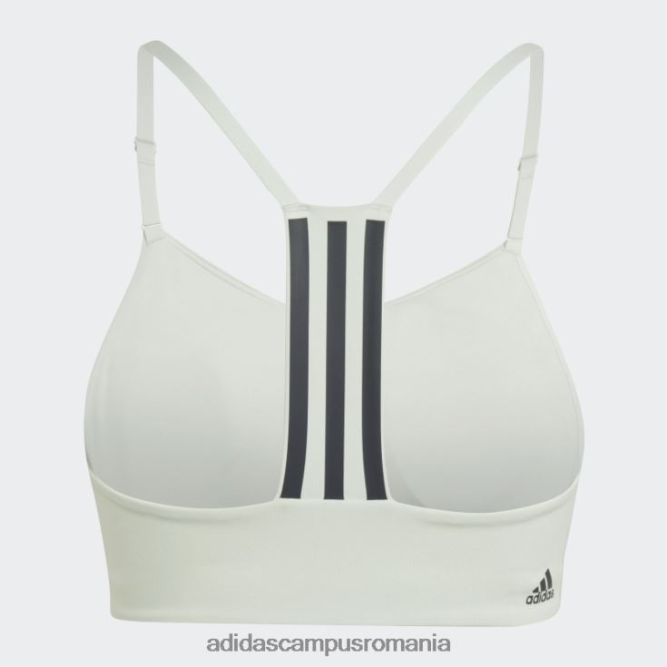 adidas campus romania sutien de sustinere usoara de antrenament aeroimpact verde femei verde/carbon J266N223809