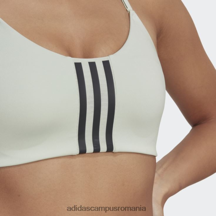 adidas campus romania sutien de sustinere usoara de antrenament aeroimpact verde femei verde/carbon J266N223809