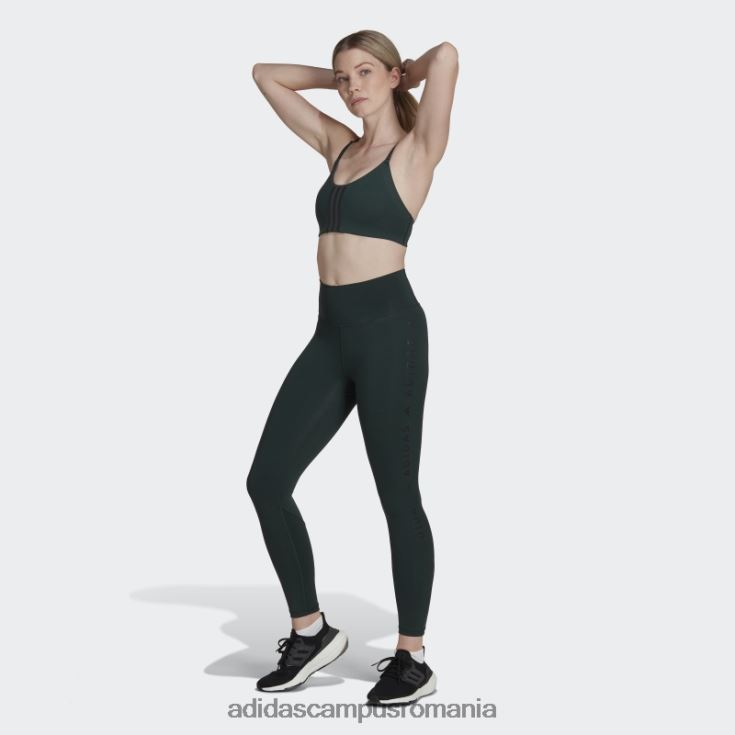 adidas campus romania sutien de sustinere usoara pentru antrenament aeroimpact verde femei verde/negru J266N223723