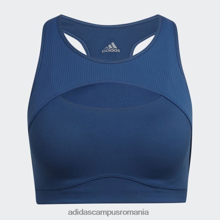 adidas campus romania sutien de vânt yoga cu susținere medie marine coreflow studio femei marin J266N223728