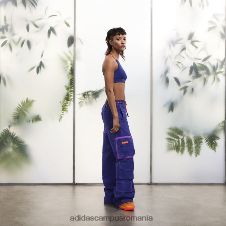 adidas campus romania sutien din tricot indigo femei indigo J266N222499