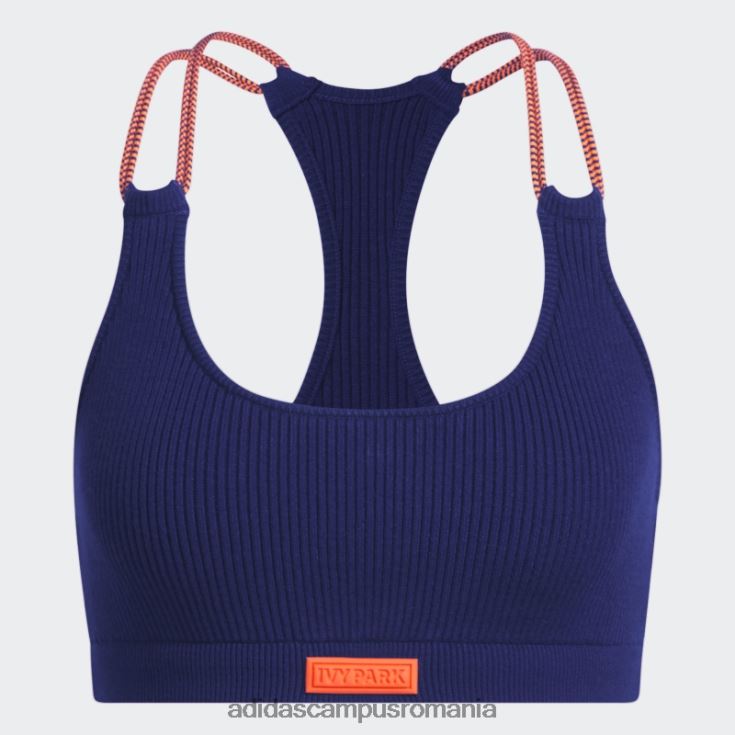 adidas campus romania sutien din tricot indigo femei indigo J266N222499