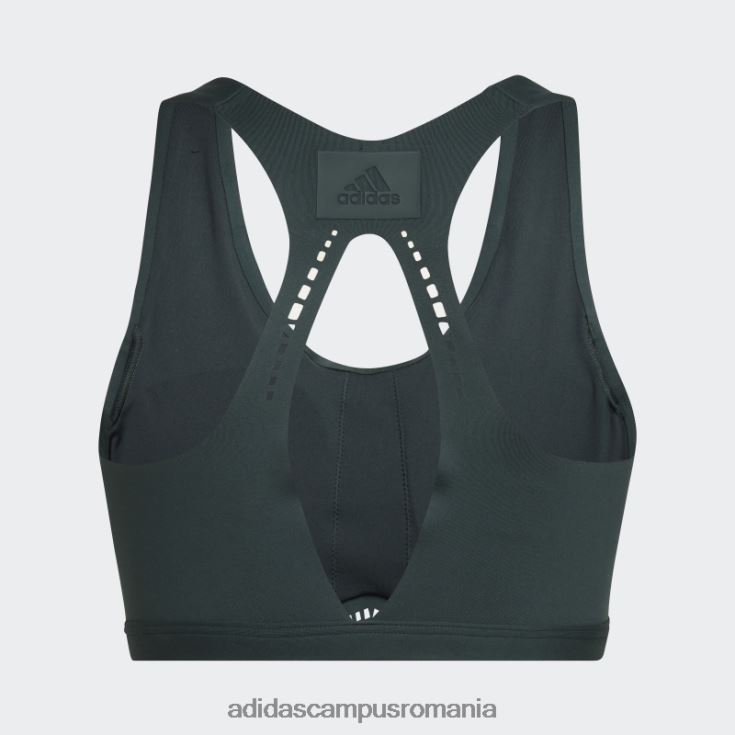 adidas campus romania sutien eqt cu suport mediu de antrenament verde femei verde J266N223747