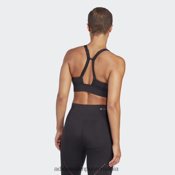 adidas campus romania sutien hiit negru powerimpact luxe de antrenament cu suport mediu femei negru/carbon J266N223734