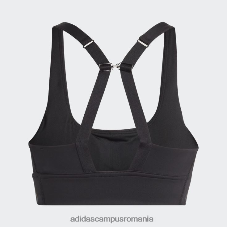 adidas campus romania sutien hiit negru powerimpact luxe de antrenament cu suport mediu femei negru/carbon J266N223734