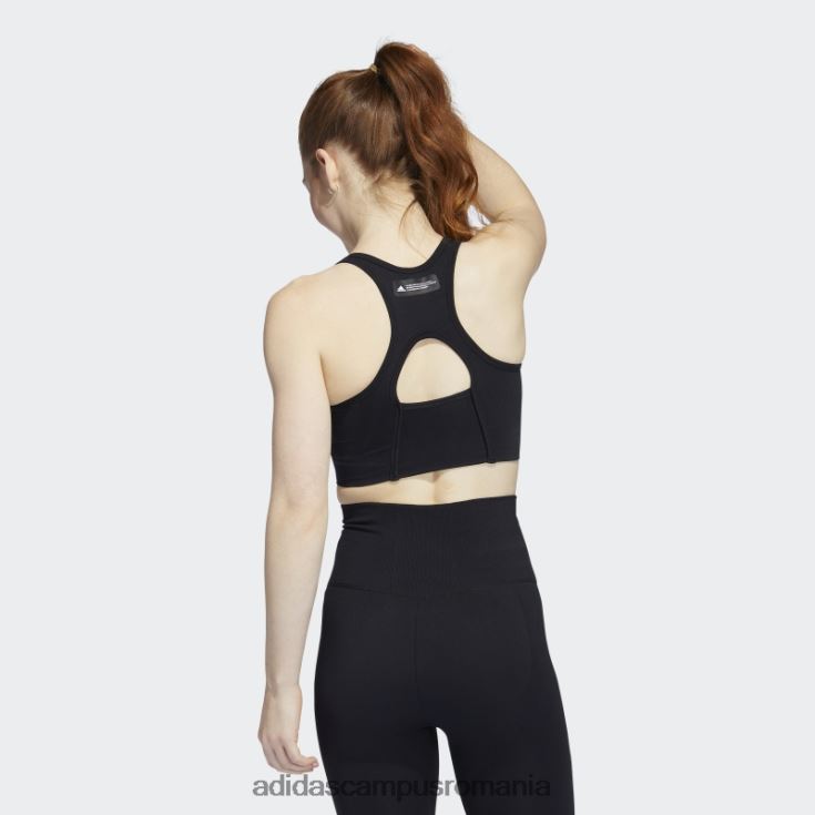 adidas campus romania sutien negru formotion sculpt cu suport mediu femei negru J266N223765