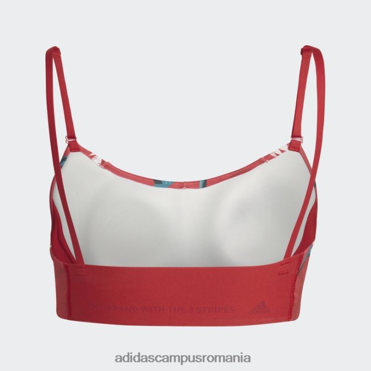 adidas campus romania sutien roșu thebe magugu studio light-support femei roșu J266N223722