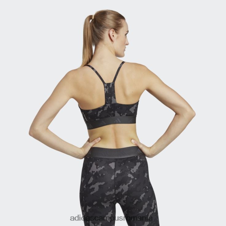 adidas campus romania sutien techfit gri aeroreact de antrenament adidas femei gri/carbon J266N223799